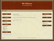 Tablet Screenshot of opinion.net